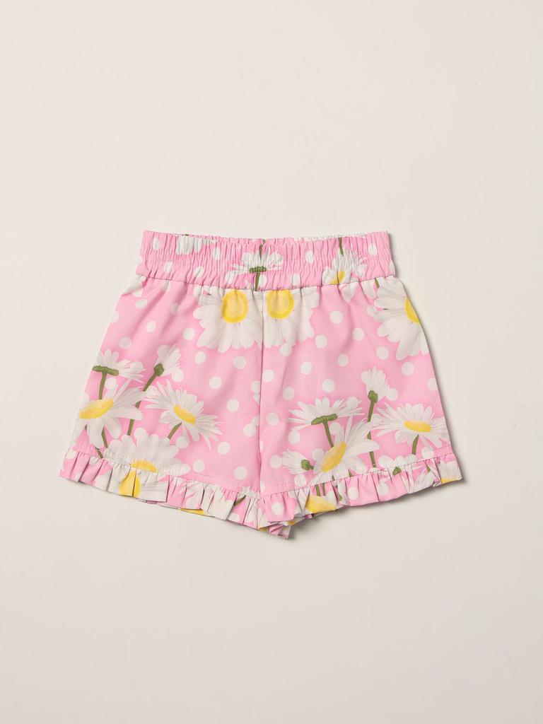 Monnalisa cotton shorts with print商品第1张图片规格展示