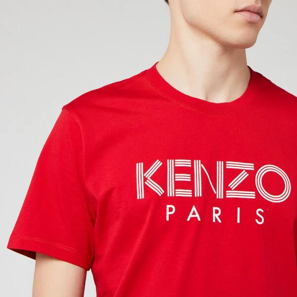 商品Kenzo|男士红色经典Logo T恤,价格¥316,第4张图片详细描述