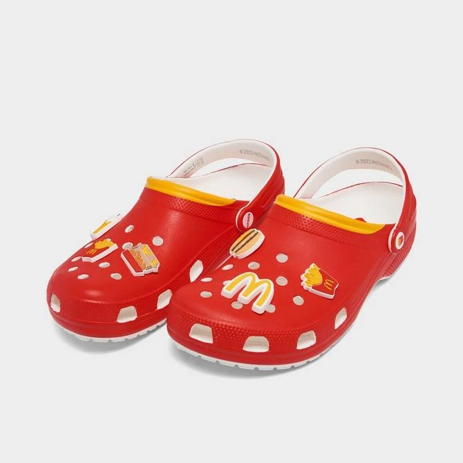 商品Crocs|Crocs x McDonald's Branded Classic Clog Shoes,价格¥513,第2张图片详细描述