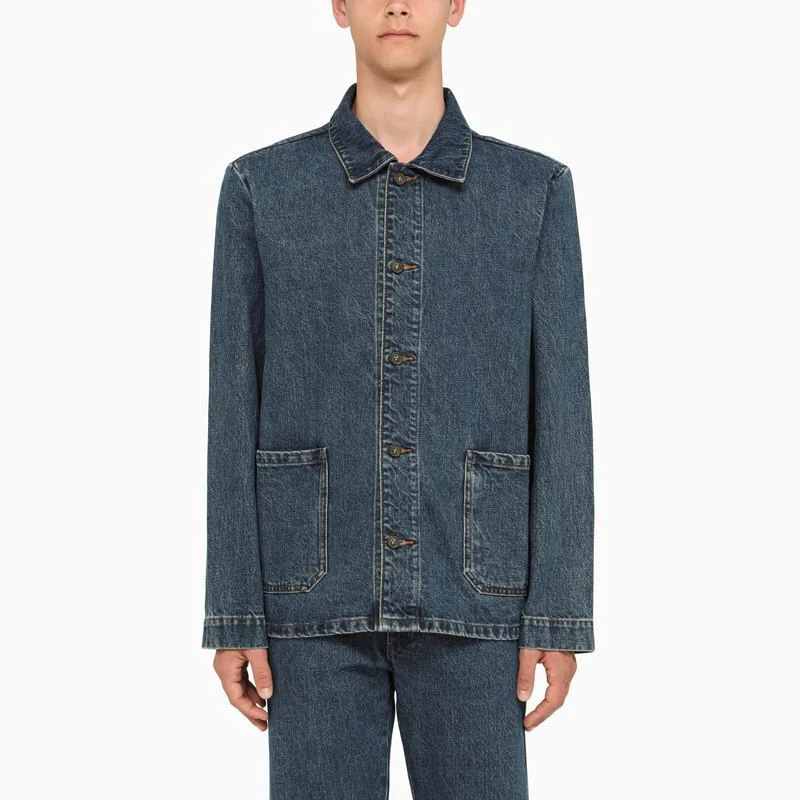 商品A.P.C.|INDIGO DENIM REGULAR JACKET,价格¥1582,第1张图片