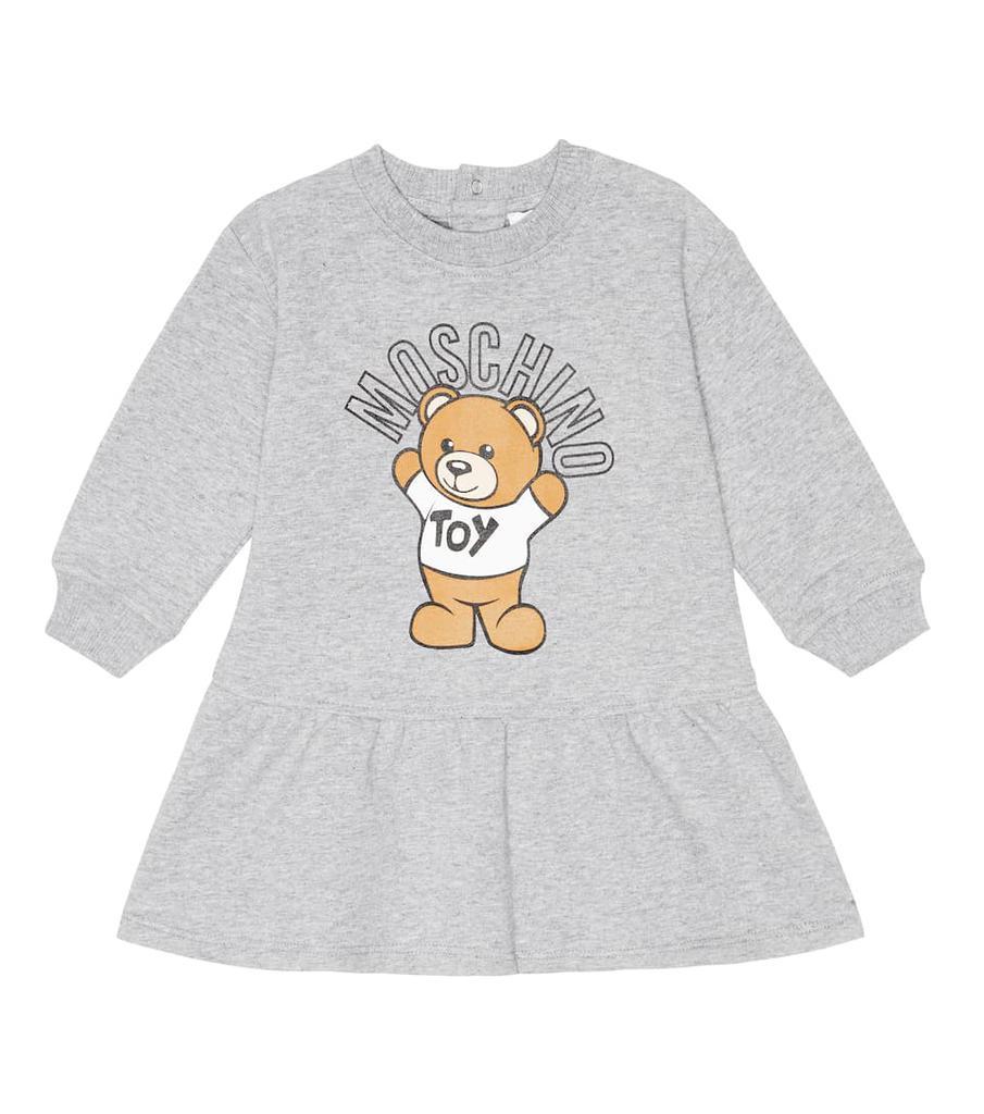 商品Moschino|婴幼儿 — 印花棉质混纺连衣裙,价格¥608,第1张图片