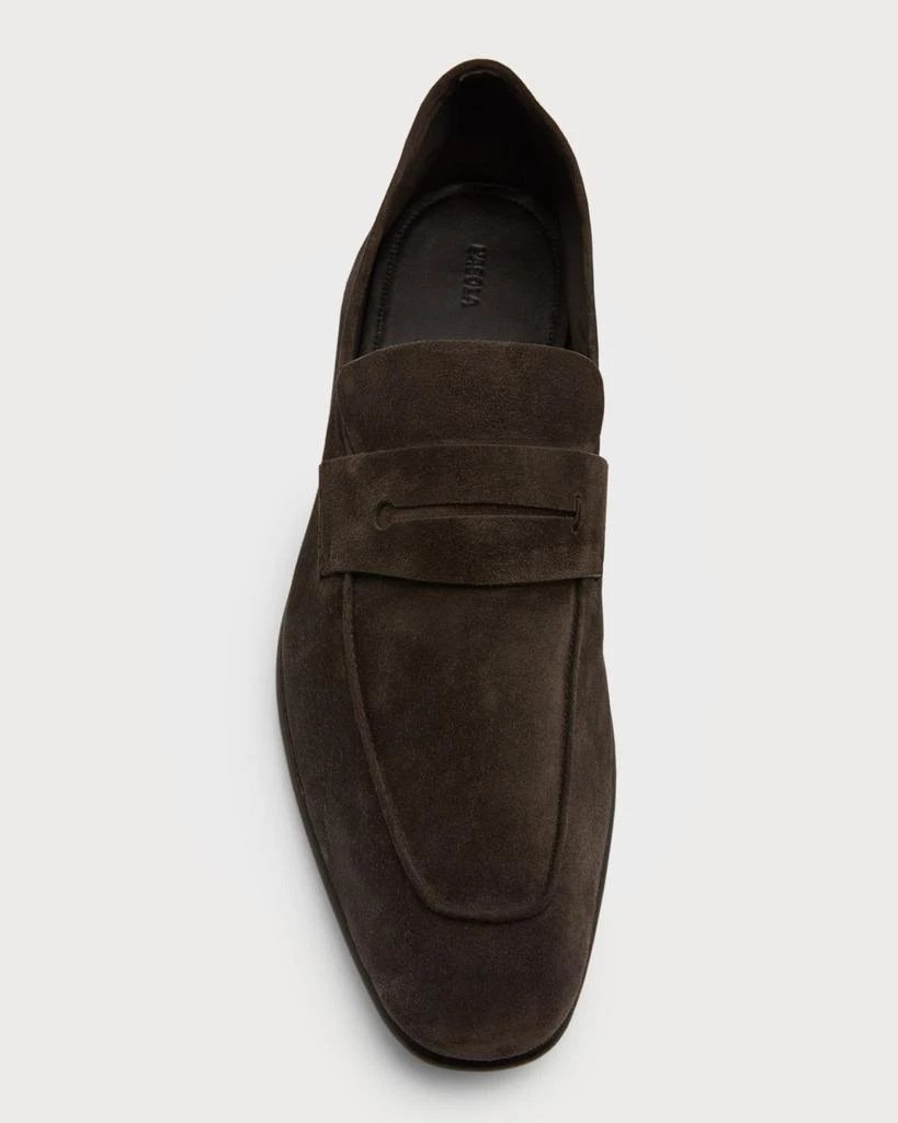 商品Zegna|Men's Lasola Suede-Leather Penny Loafers,价格¥7730,第5张图片详细描述