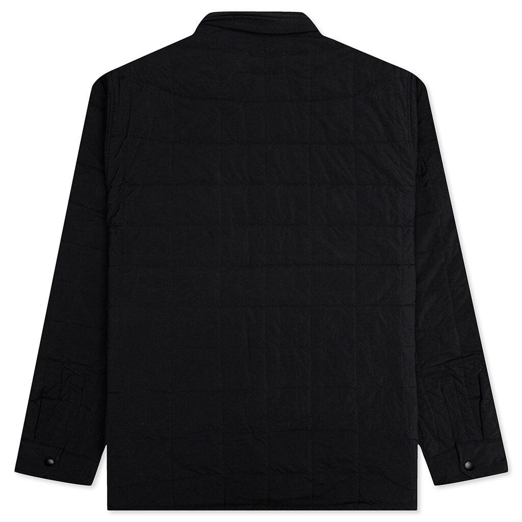 Stussy Quilted Fatigue Shirt - Black商品第2张图片规格展示