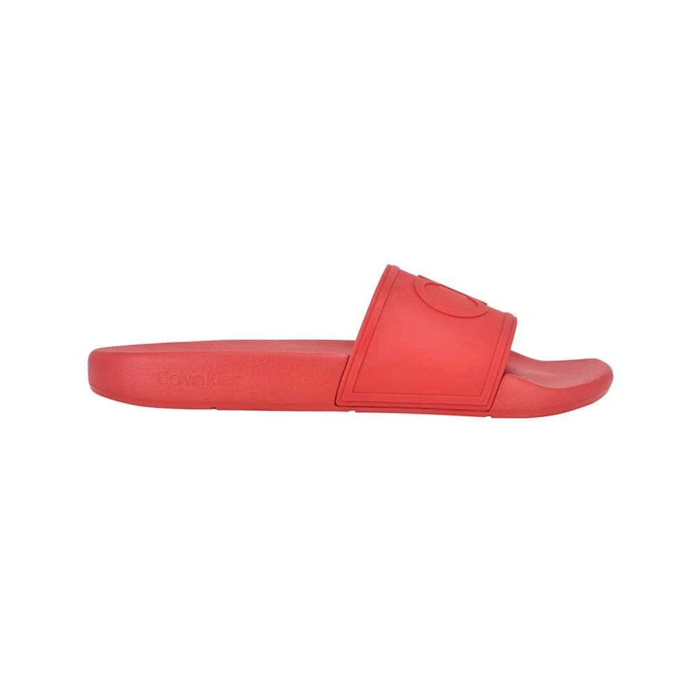 商品Calvin Klein|Men's Aivian Slides,价格¥182,第2张图片详细描述