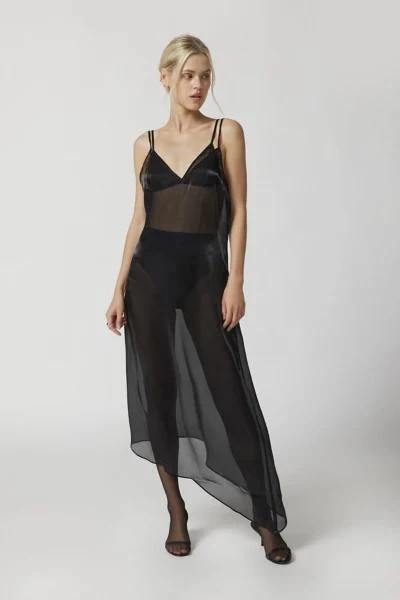 商品Urban Outfitters|UO Morgan Sheer Midi Dress,价格¥229,第1张图片