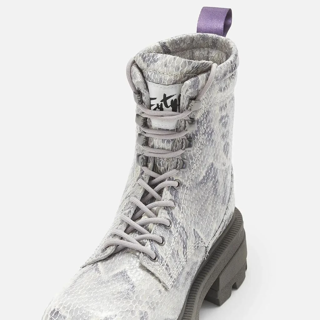 商品Eytys|Eytys Women's Michigan Snake Print Lace Up Boots,价格¥1596,第4张图片详细描述