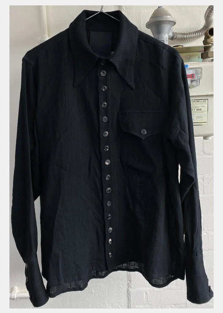商品JOHN ALEXANDER SKELTON|John Alexander Skelton Black Clink Shirt,价格¥4641,第1张图片