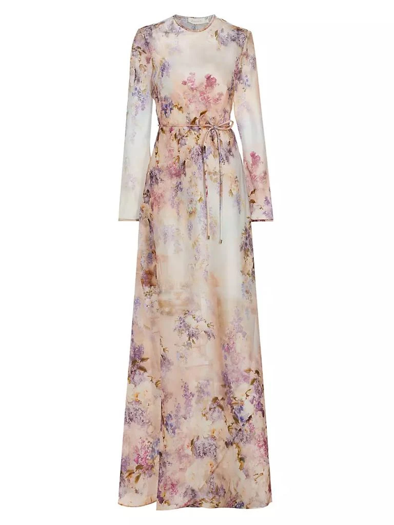 商品Zimmermann|Luminosity Floral Slip Gown,价格¥8393,第1张图片