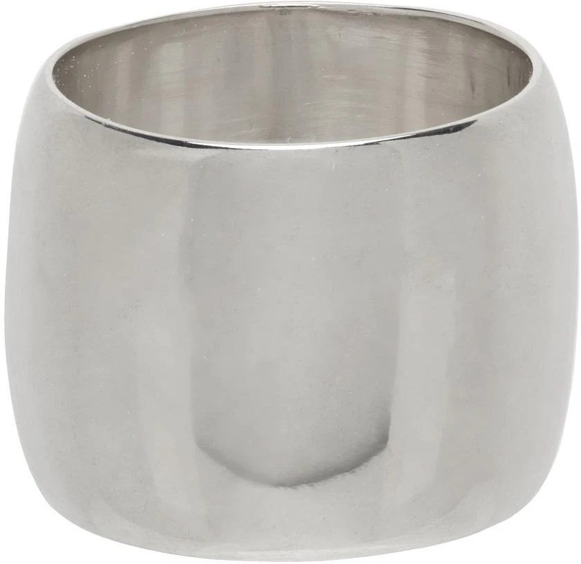 商品Sophie Buhai|Silver Wide Cigar Band Ring,价格¥1685,第1张图片