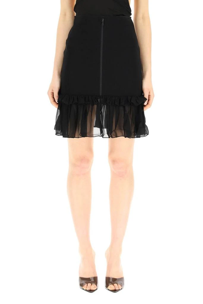 商品Nensi Dojaka|Nensi dojaka jersey and chiffon mini skirt,价格¥3307,第2张图片详细描述