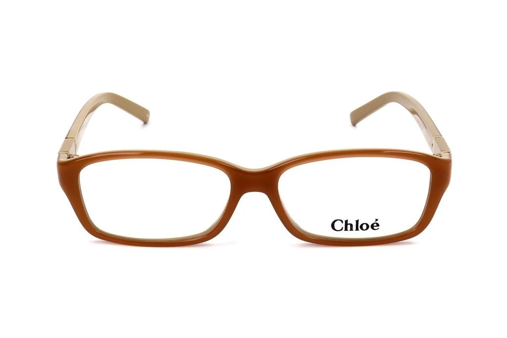 商品Chloé|Chloé Eyewear Rectangle-Framed Glasses,价格¥1041,第1张图片