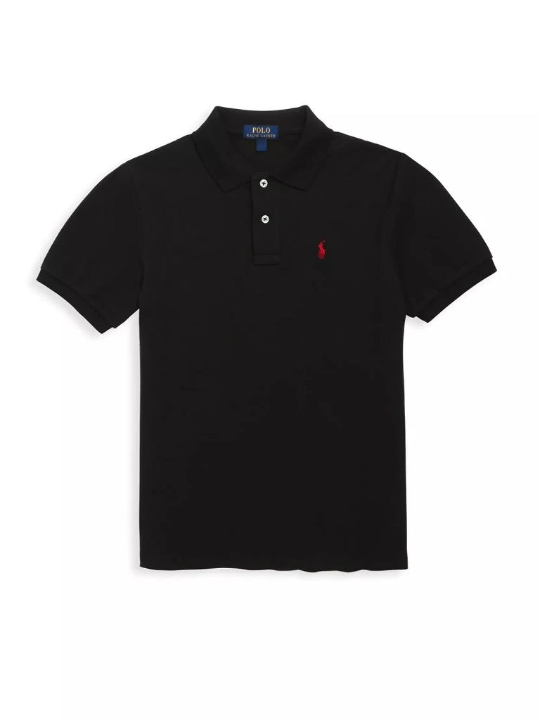 商品Ralph Lauren|Little Boy's & Boy's Classic Mesh Knit Polo,价格¥374,第1张图片