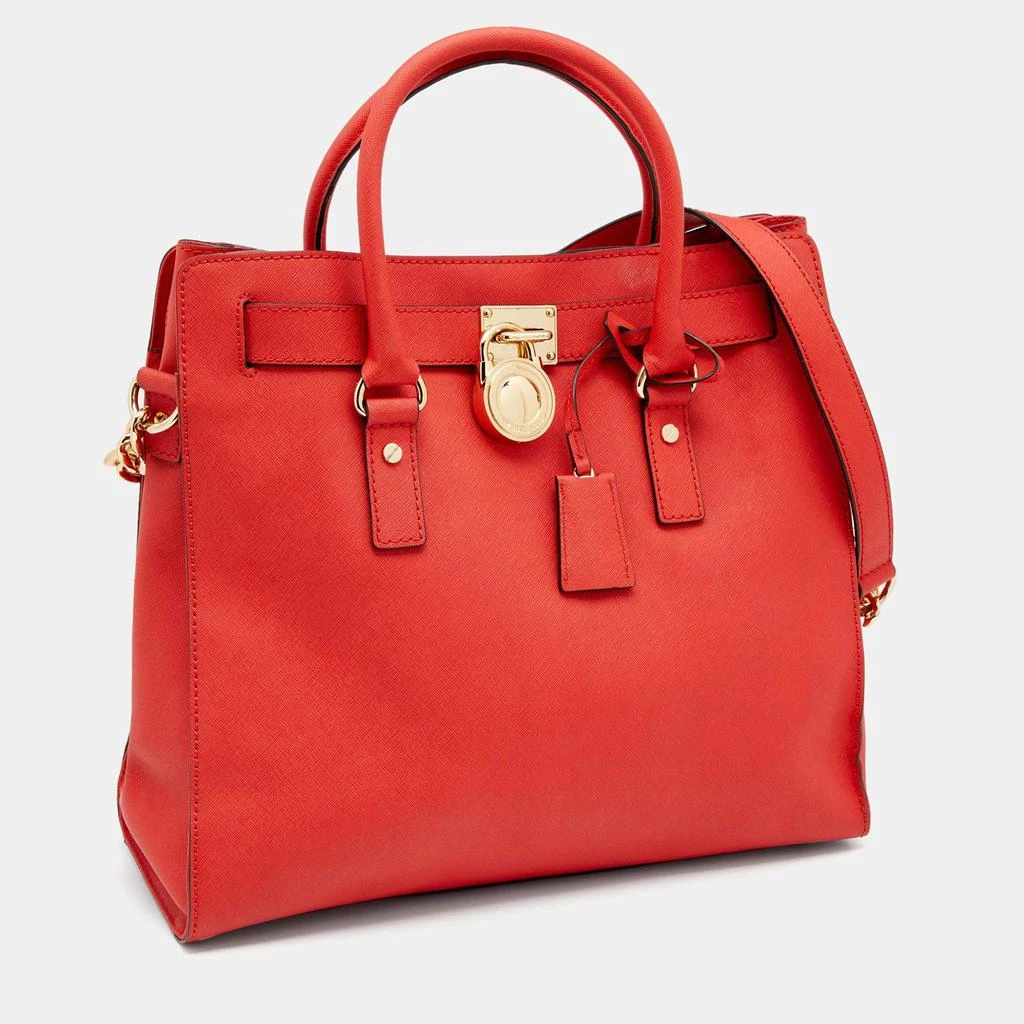 商品[二手商品] Michael Kors|MICHAEL Michael Kors Red Leather Hamilton Tote,价格¥853,第3张图片详细描述