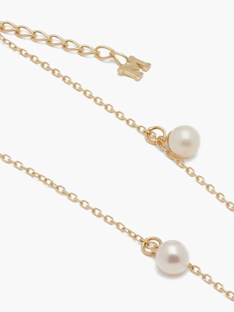 商品MATEO|5 Point pearl & 14kt gold anklet,价格¥2661,第3张图片详细描述