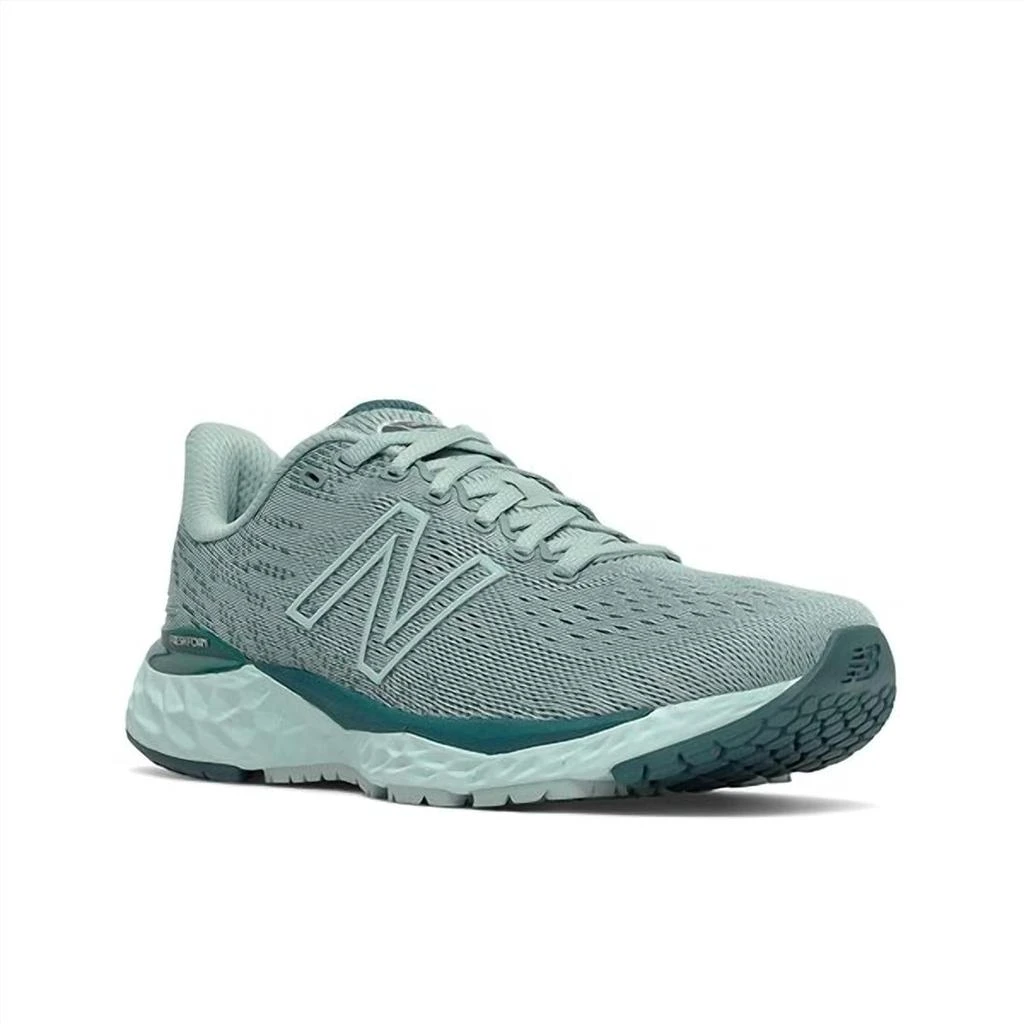 商品New Balance|Women's Fresh Foam 880V11 Running Shoes - B/medium Width In Mountain Teal,价格¥804,第2张图片详细描述