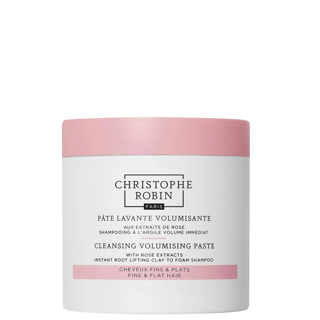 商品Christophe Robin|玫瑰丰盈弹润洗发泥 250ml,价格¥433,第1张图片