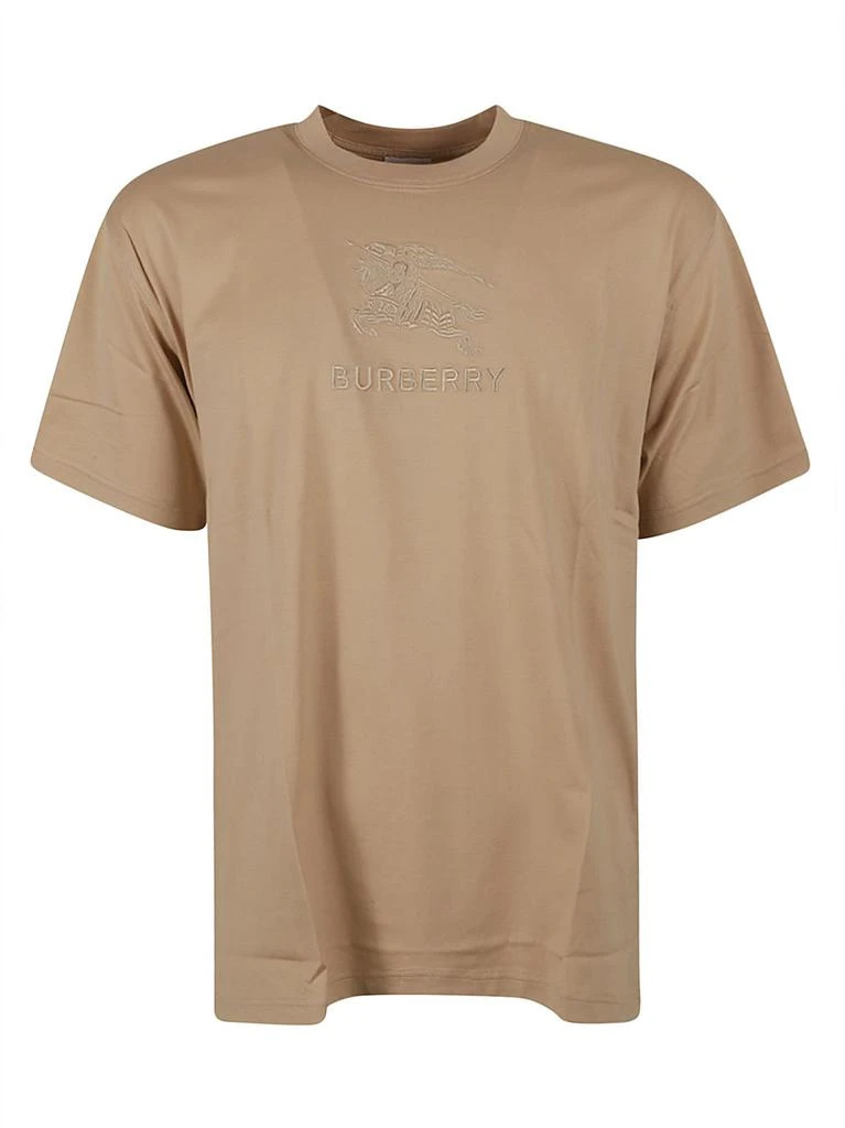 商品Burberry|Burberry Logo Embroidered Oversized-Fit T-Shirt,价格¥2495,第1张图片