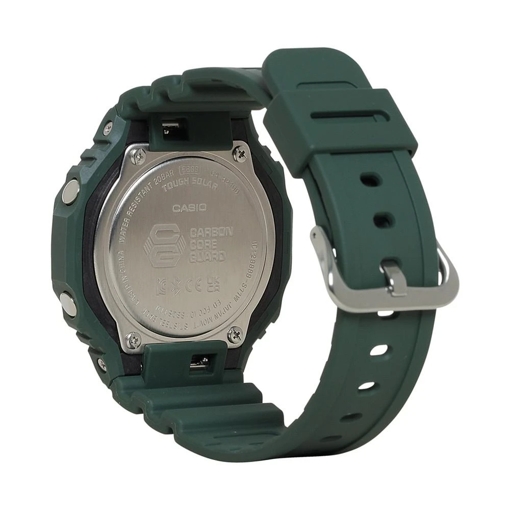 商品G-Shock|Men's Analog Digital Green Resin Strap Watch 46mm, GAB2100-3A,价格¥1123,第4张图片详细描述