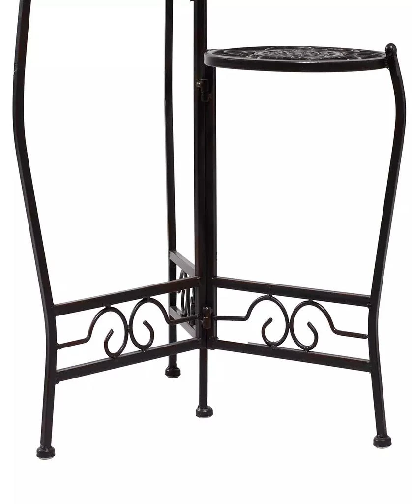 Brown Metal Indoor Outdoor 3 Tier Floral Plant Stand 商品