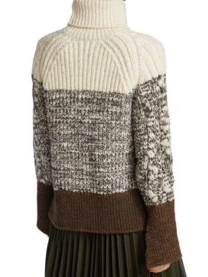 商品3.1 Phillip Lim|Chunky Striped Turtleneck Sweater,价格¥825,第2张图片详细描述