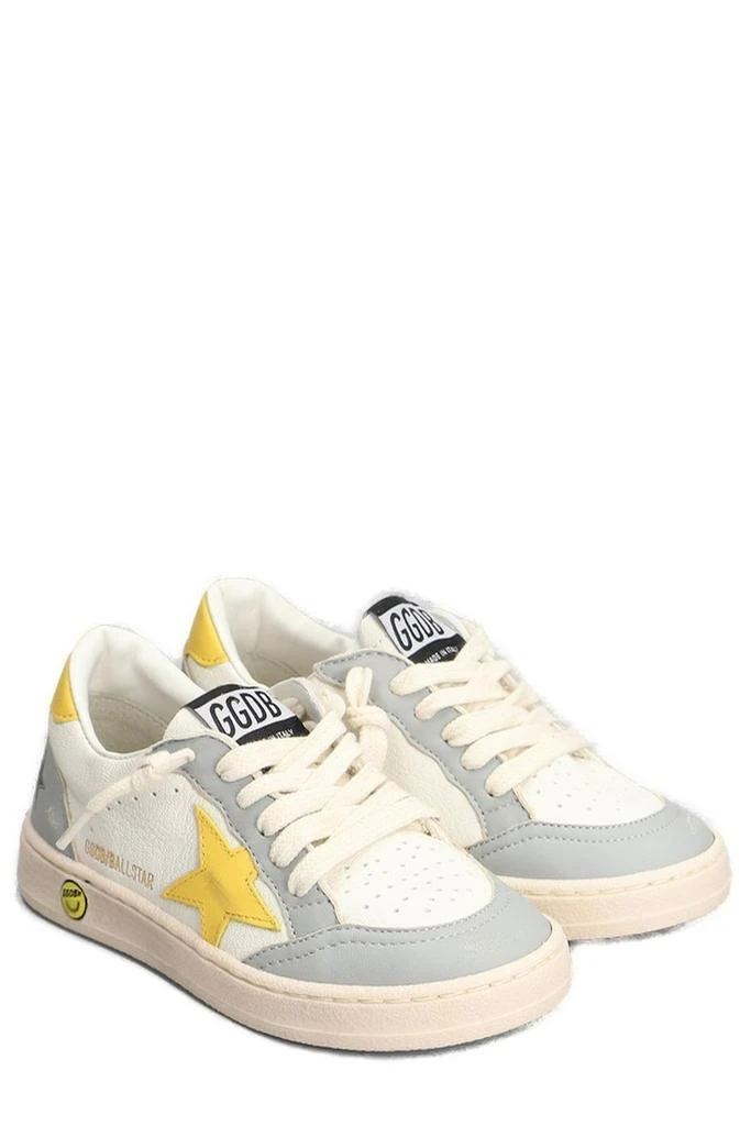 商品Golden Goose|Golden Goose Kids Ball Star Lace-Up Sneakers,价格¥1073,第3张图片详细描述