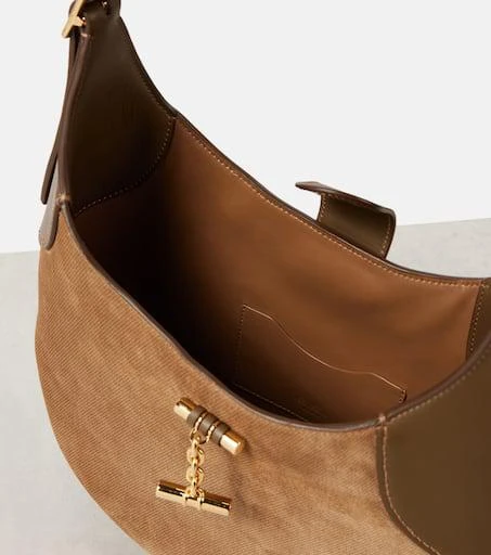 商品Loro Piana|Bobbin Medium leather shoulder bag,价格¥27546,第3张图片详细描述