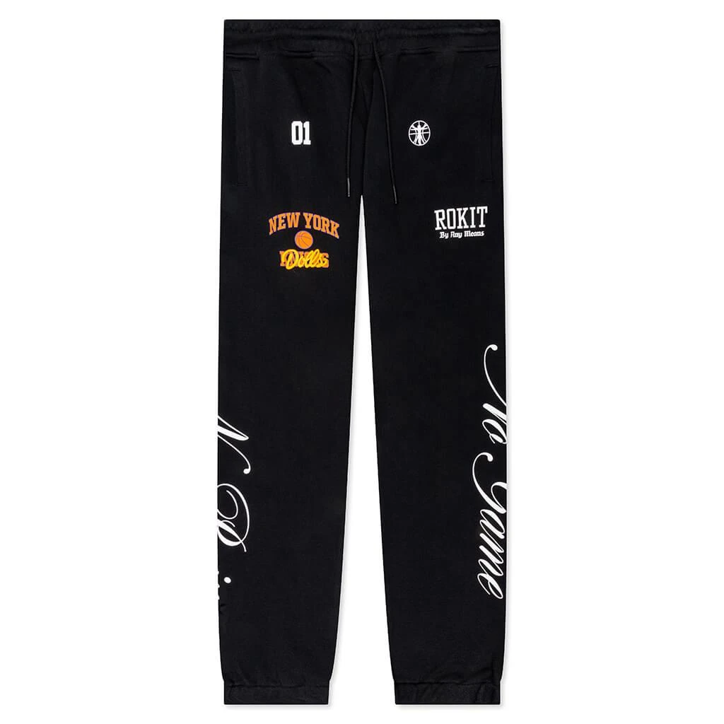 商品Rokit|Rokit Showdown Sweatpant - Black,价格¥585,第1张图片