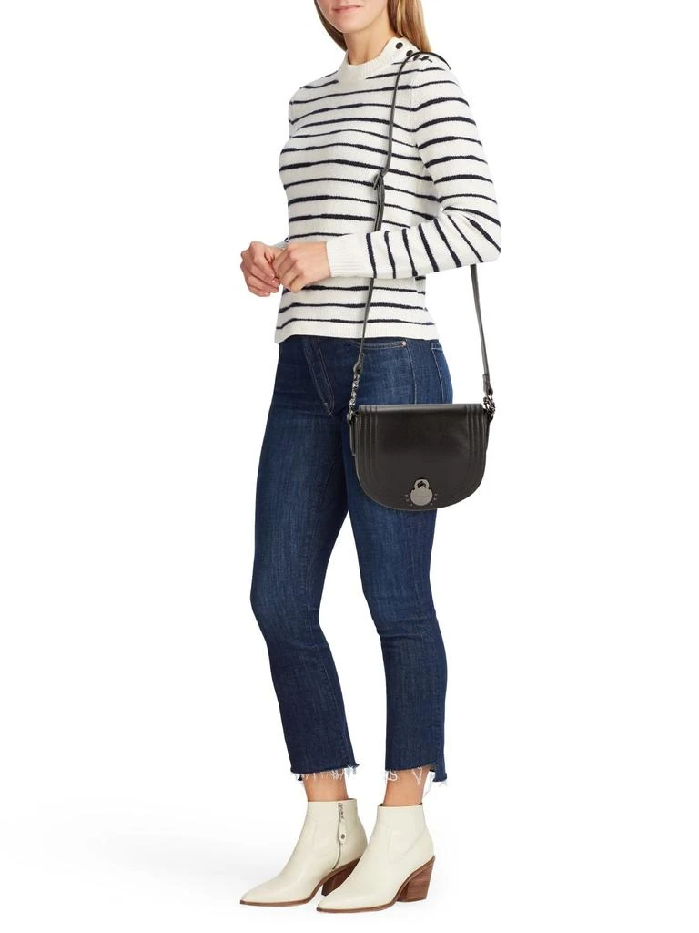 商品Longchamp|Leather Saddle Bag,价格¥1197,第2张图片详细描述