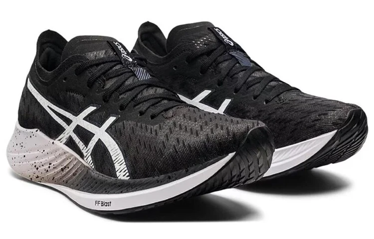 商品[国内直发] Asics|Magic Speed 1.0 轻便 低帮 跑步鞋 女款 黑白,价格¥787,第4张图片详细描述