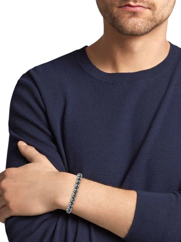 商品Saks Fifth Avenue|Silvertone Beaded Bracelet,价格¥260,第2张图片详细描述