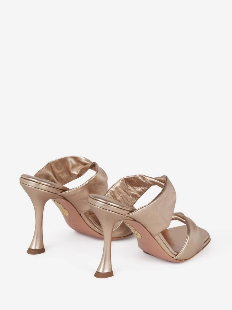 商品Aquazzura|Aquazzura Open Toe Twist Sandals,价格¥3679,第3张图片详细描述