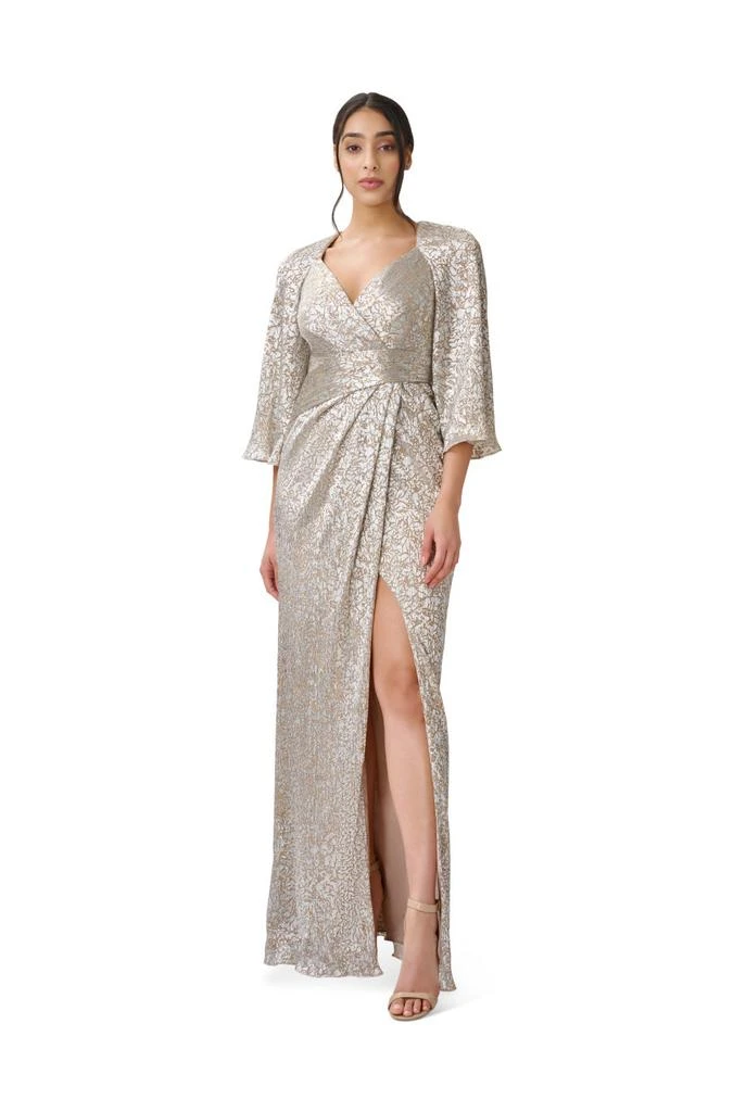 商品Aidan Mattox|V-neck gown,价格¥2987,第2张图片详细描述