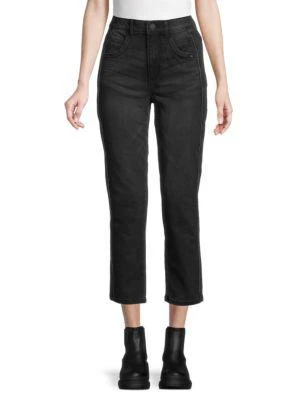 商品Democracy|​Ab Solution® High Rise Straight Cropped Jeans,价格¥159,第1张图片