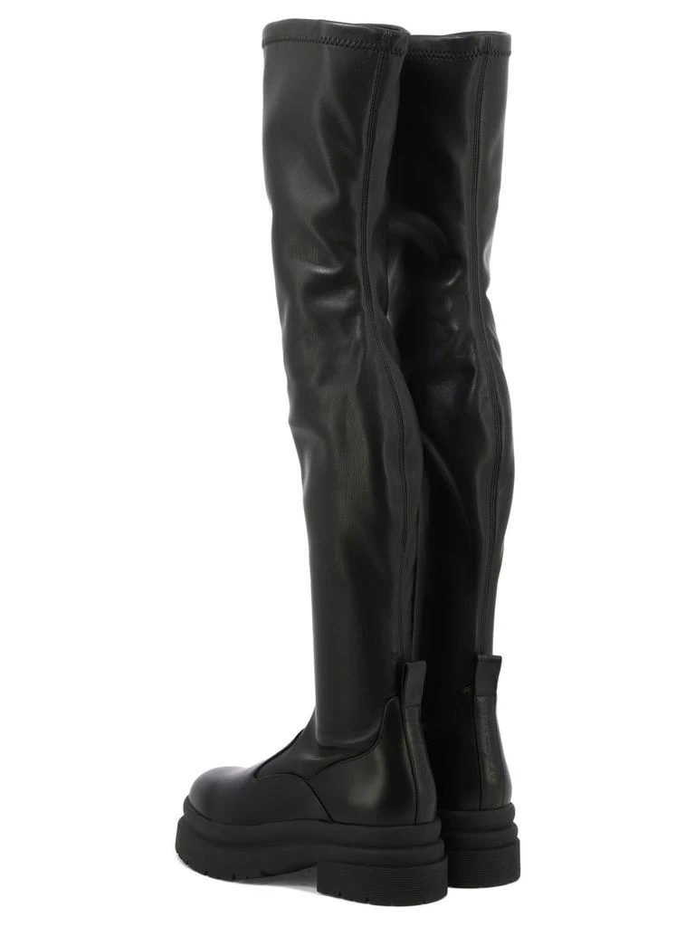 商品JW Anderson|JW Anderson Over-The-Knee Round Toe Boots,价格¥3077,第4张图片详细描述