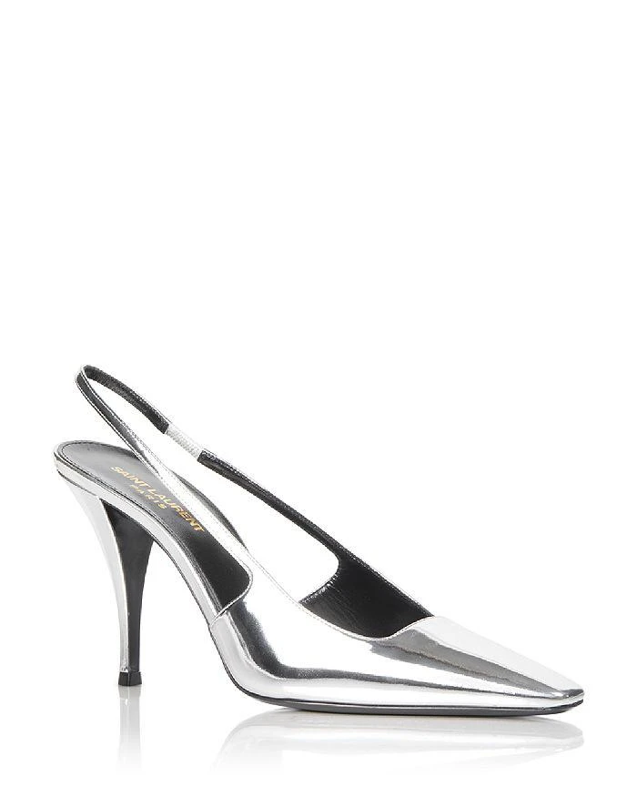 商品Yves Saint Laurent|Women's Tom 90 T.Dream Slingback Pumps,价格¥7885,第1张图片