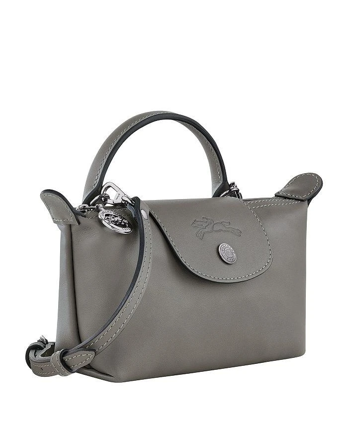 商品Longchamp|Longchamo Le Pliage Xtra Leather Mini Crossbody Pouch,价格¥2710,第3张图片详细描述