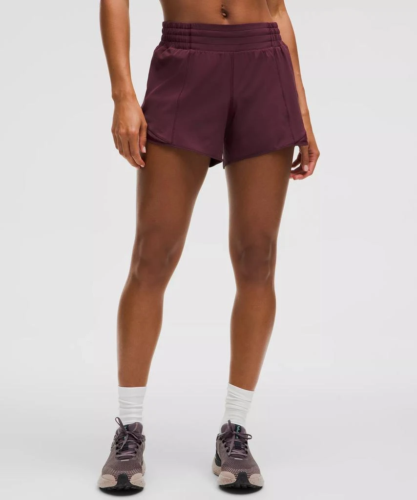 商品Lululemon|Hotty Hot High-Rise Lined Short 4",价格¥245,第1张图片