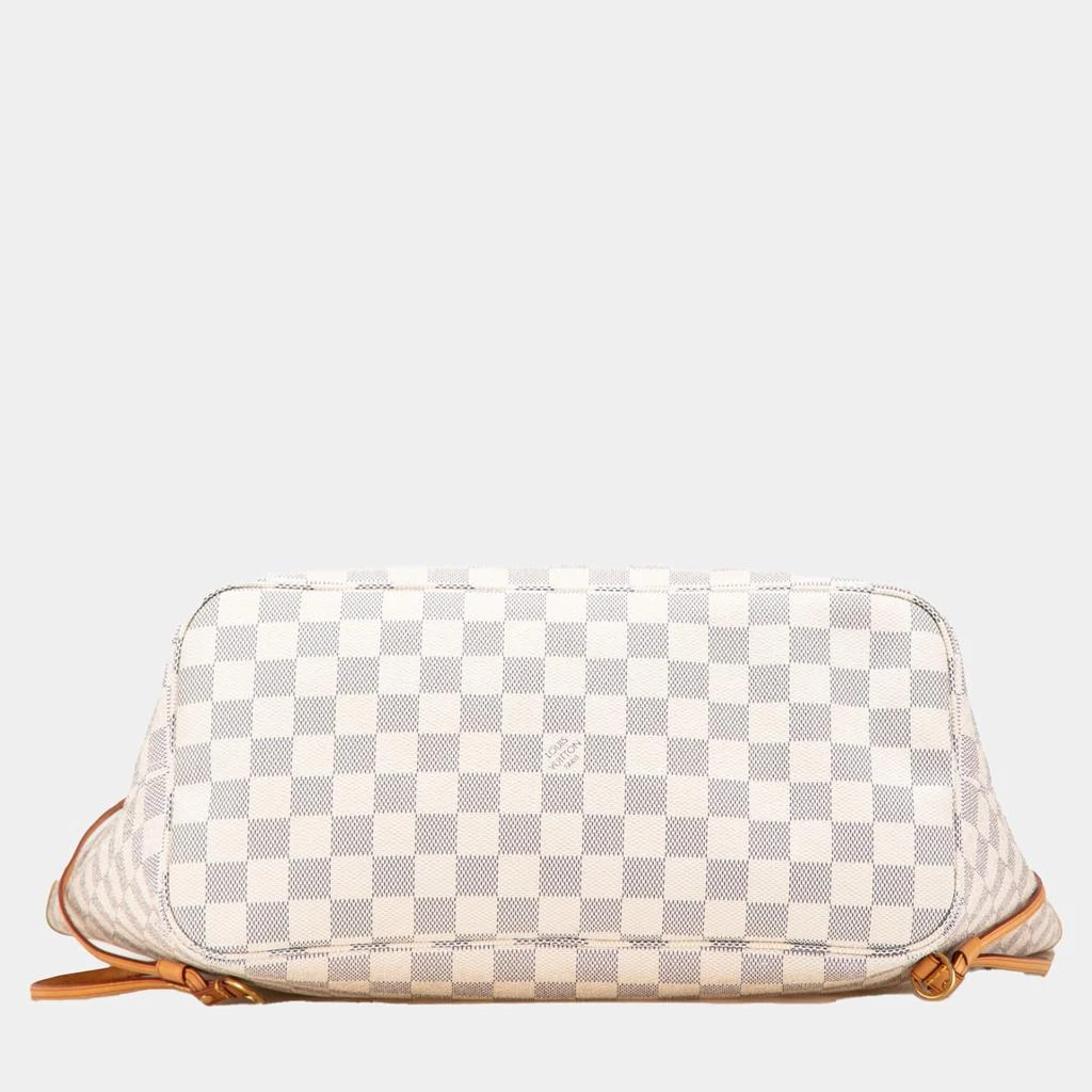 商品[二手商品] Louis Vuitton|Louis Vuitton White Damier Azur Neverfull MM Bag,价格¥13773,第3张图片详细描述