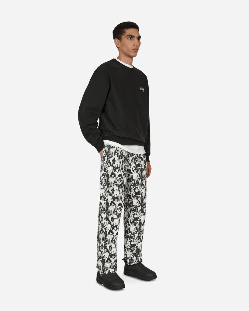 商品STUSSY|Stock Logo Crewneck Sweatshirt Black,价格¥1035,第4张图片详细描述