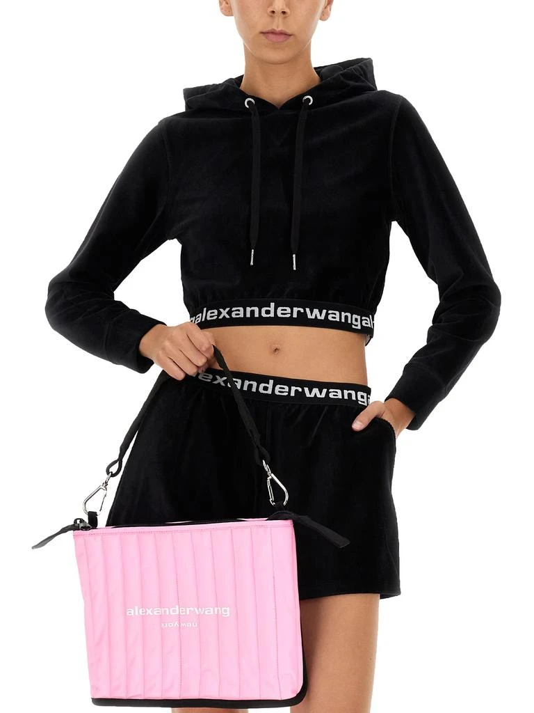 商品Alexander Wang|T by Alexander Wang Cropped Sweatshirt,价格¥2762,第3张图片详细描述