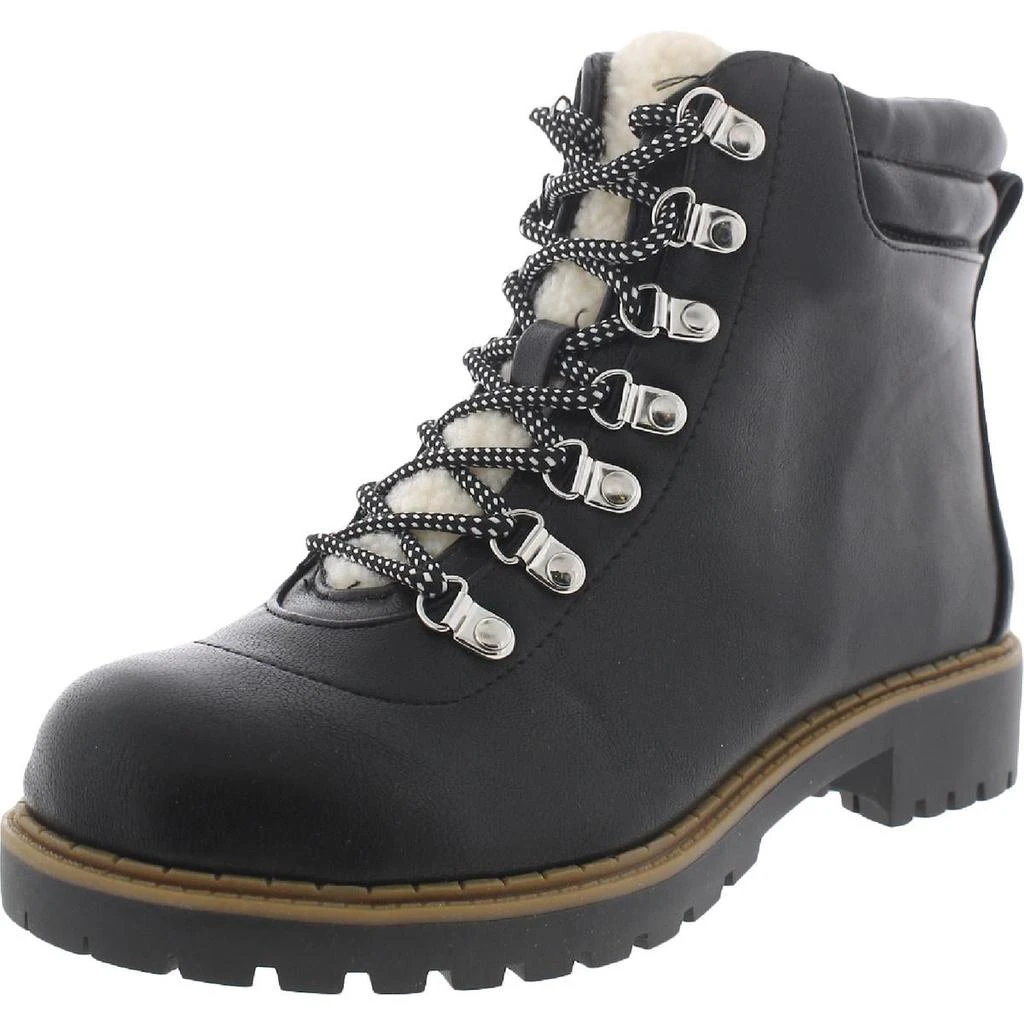 商品Style & Co|Style & Co. Womens Maariah Faux Suede Lace Up Ankle Boots,价格¥46,第2张图片详细描述