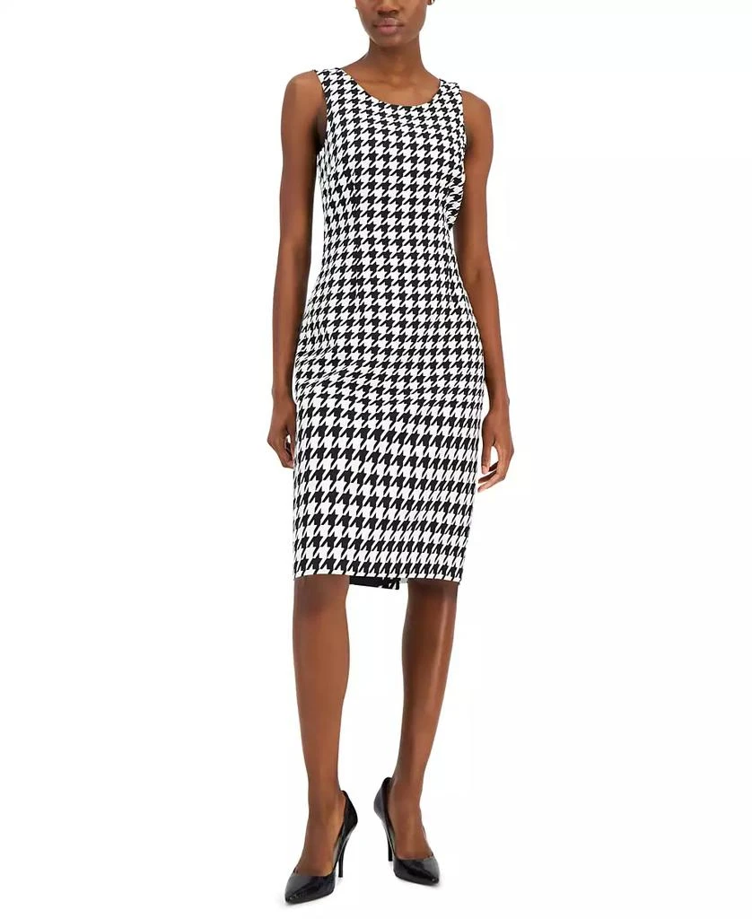 商品Nipon Boutique|Women's Houndstooth Jacket & Dress Set,价格¥638,第4张图片详细描述