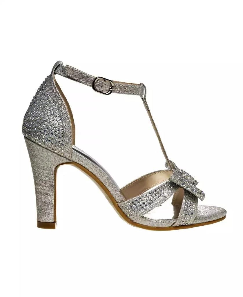 商品Badgley Mischka|Little Girls Heel Dress Sandals.,价格¥456,第2张图片详细描述