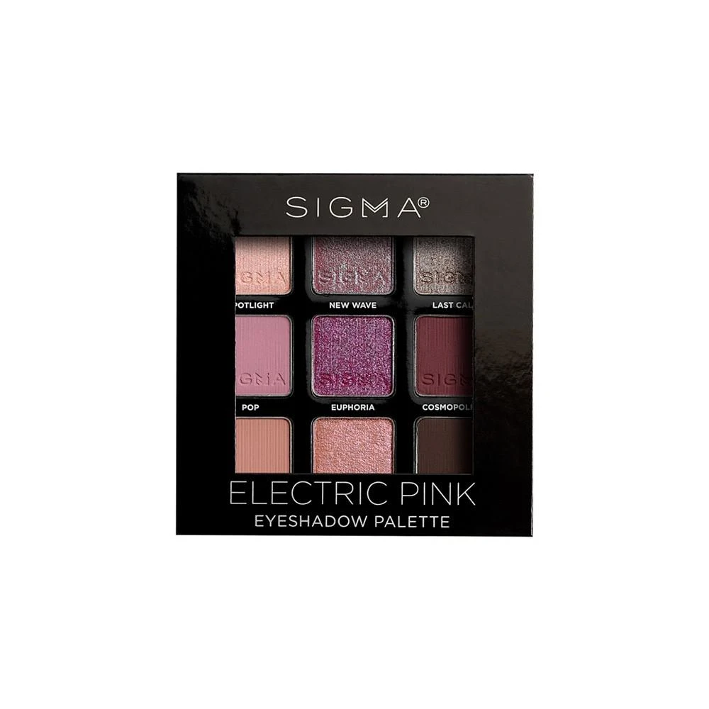商品Sigma Beauty|Electric Pink Eyeshadow Palette,价格¥155,第4张图片详细描述