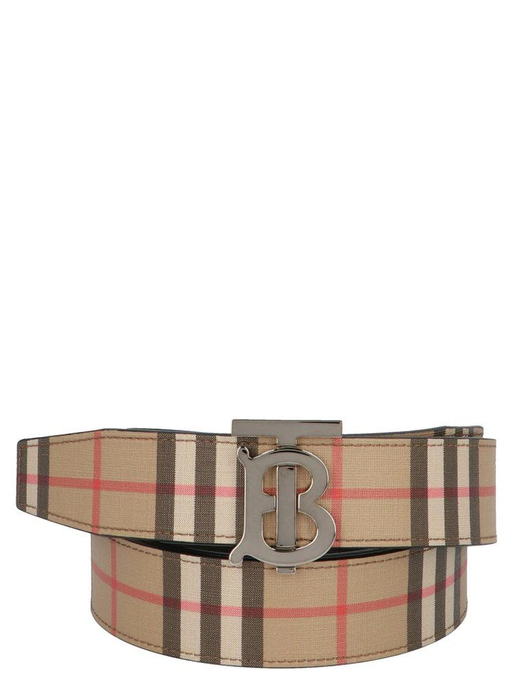 商品Burberry|Burberry Vintage Check Buckle Belt,价格¥2861,第1张图片