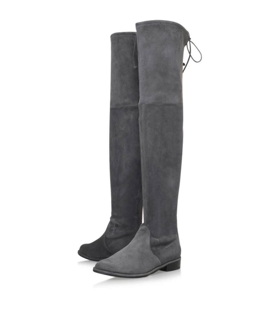 商品Stuart Weitzman|Suede Lowland Thigh High Boots,价格¥9509,第4张图片详细描述
