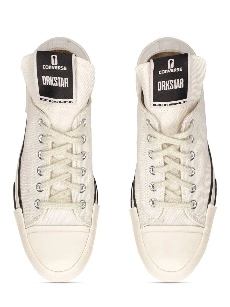 商品DRKSHDW|Drkstar Ox Canvas Low-top Sneakers,价格¥1275,第4张图片详细描述