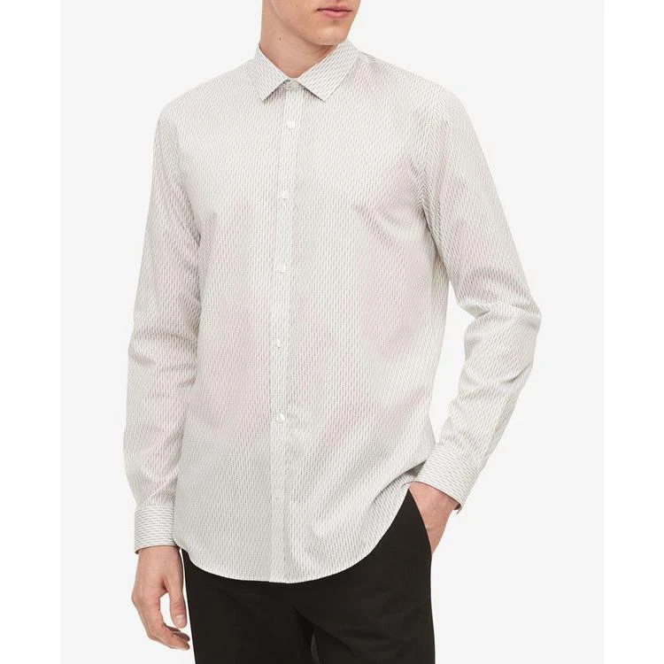 商品Calvin Klein|Men's Infinite Slim-Fit Printed Shirt,价格¥177,第1张图片