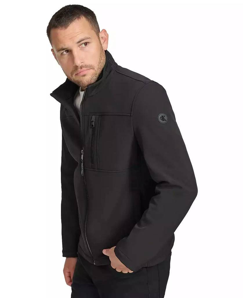 商品Calvin Klein|Men's Infinite Stretch Soft Shell Jacket,价格¥395,第3张图片详细描述