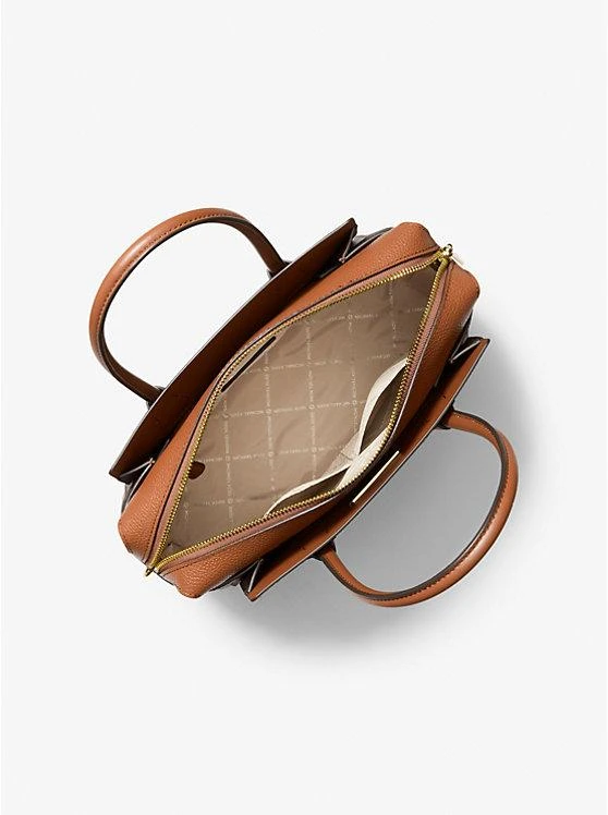 商品Michael Kors|Mercer Medium Logo and Leather Belted Satchel,价格¥1465,第2张图片详细描述